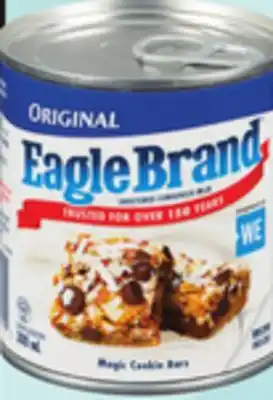 Giant Tiger Eagle brand sweetened condensed milk offer