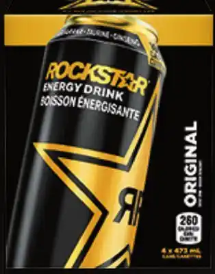 Giant Tiger Rockstar energy drink offer