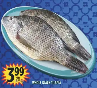 Marché Adonis Whole black tilapia offer