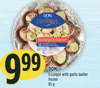 Marché Adonis Dom escargot with garlic butter offer