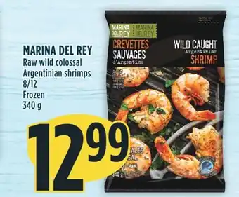 Marché Adonis Marina del rey raw wild colossal argentinian shrimps offer