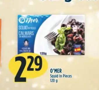 Marché Adonis O'mer squid in pieces offer