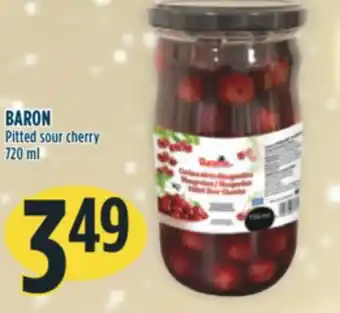 Marché Adonis Baron pitted sour cherry offer