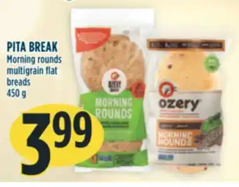 Marché Adonis Pita break morning rounds multigrain flat breads offer