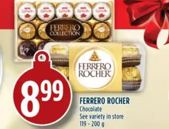 Marché Adonis Ferrero rocher chocolate offer