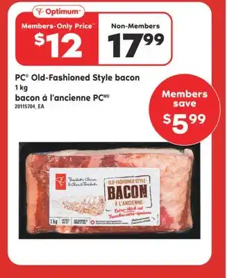 Valu-mart Bacon à l'ancienne pc, 1 kg offer