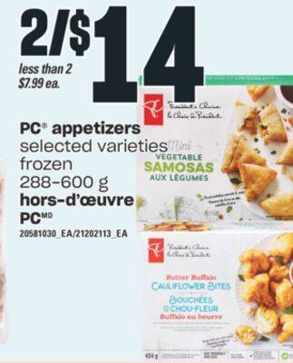 Valu-mart Hors-d'œuvre pc, 288-600 g offer