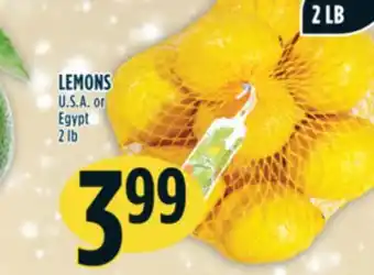 Marché Adonis Lemons offer