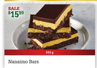 M & M Food Market Nanaimo bars offer