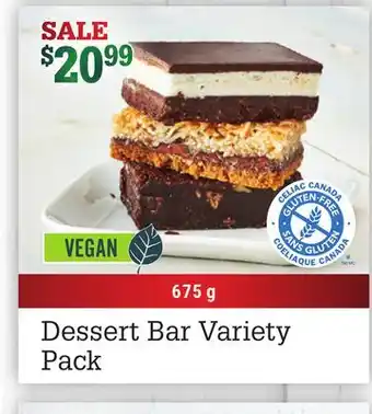 M & M Food Market Dessert bar variety pack offer