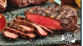 M & M Food Market Boneless beef top sirloin steaks offer