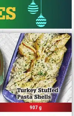 M & M Food Market Turkey stuffed pasta shells offer