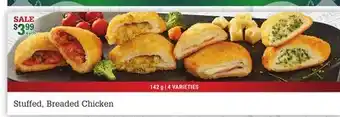 M & M Food Market Stuffed, breaded chicken offer
