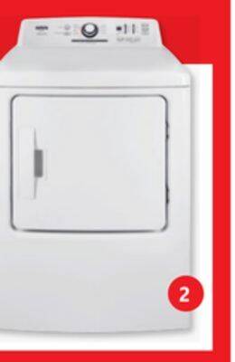 Home Hardware 6.7 cu. ft. front load electric dryer offer