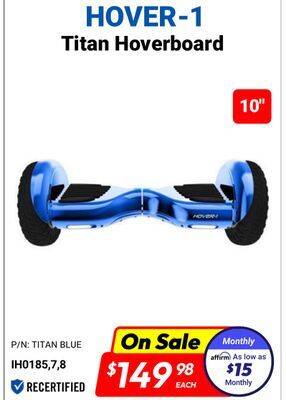 Factory Direct Hover-1 titan hoverboard offer