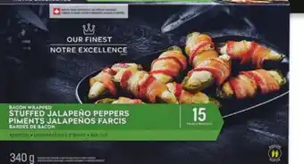 Walmart Our finest bacon wrapped stuffed jalapeno peppers offer