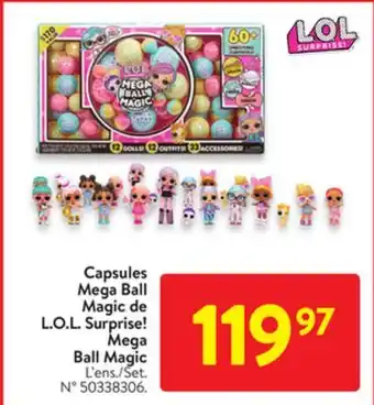 Walmart L.o.l. surprise! mega ball magic offer