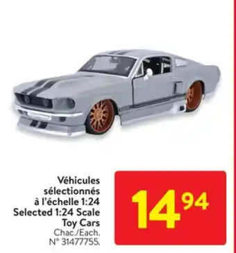Walmart Selected 1:24 scale toy care offer