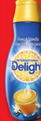 Walmart International delight coffee creamer offer