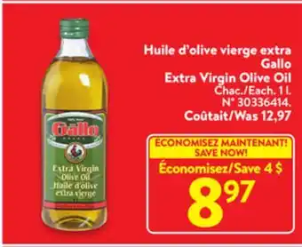 Walmart Gallo extra virgin olive oil offer