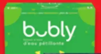 Walmart Bubly sparkling water 12 x 355 ml or montellier spring water 10 x 355 ml offer