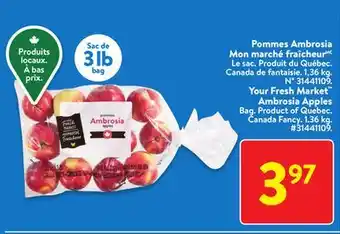 Walmart Your fresh market ambrosia apples offer