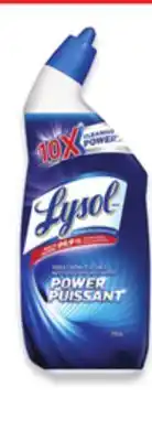 Walmart Lysol toilet bowl cleaner 710 ml offer