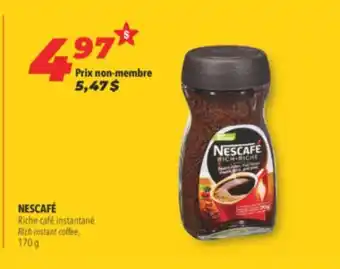 Familiprix Nescafé rich instant coffee offer