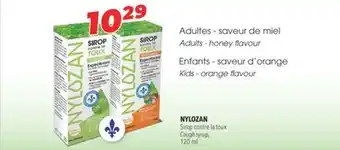 Familiprix Nylozan cough syrup offer