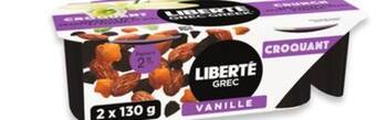 Walmart Liberté greek 2-pack or 4-pack yogurt offer