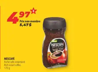 Familiprix Nescafé rich instant coffee offer
