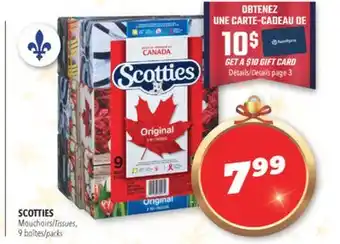 Familiprix Scotties tissues offer