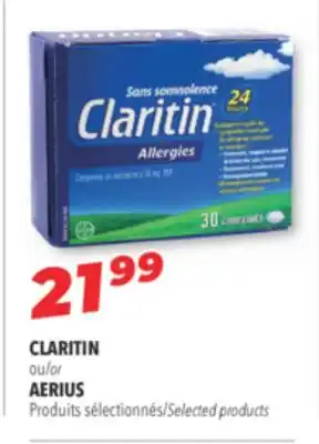 Familiprix Claritin or aerius selected products offer