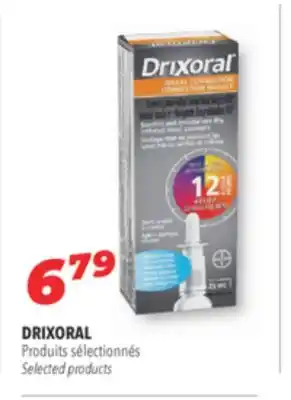 Familiprix Drixoral selected products offer