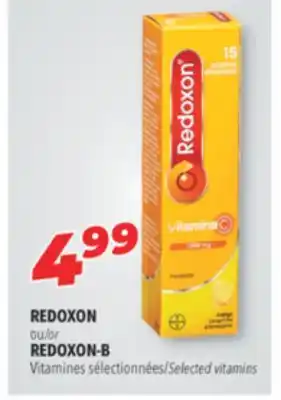 Familiprix Redoxon or redoxon-b selected vitamins offer