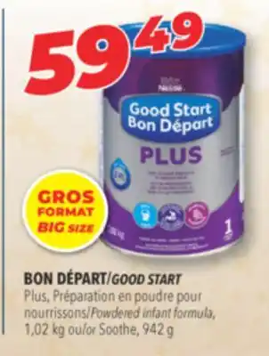 Familiprix Nestle good start powdered infant formula offer