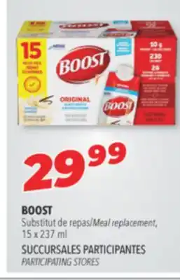 Familiprix Boost meal replacement offer