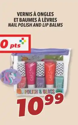 Familiprix Nail polish and lip balms offer