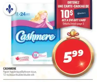 Familiprix Cashmere bathroom tissue, 12 double rolls offer