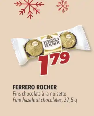 Familiprix Ferrero rocher fine hazelnut chocolates offer