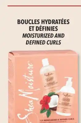 Familiprix Shea moisture moisturized and defined curls offer