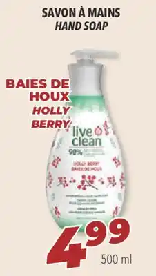 Familiprix Live clean hand soap offer