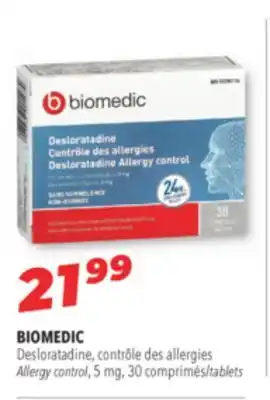 Familiprix Biomedic allergy control, 5 mg offer