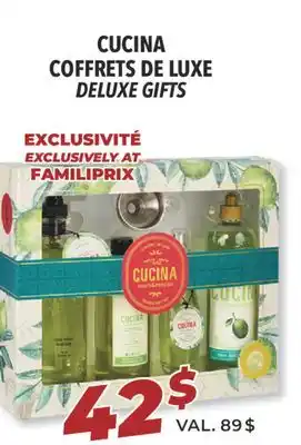 Familiprix Cucina deluxe gifts offer