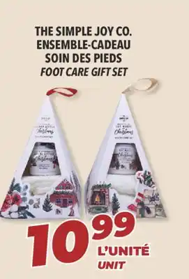 Familiprix Foot care gift set offer
