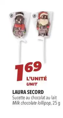 Familiprix Laura secord milk chocolate lollipop offer