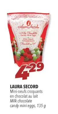 Familiprix Laura secord milk chocolate candy mini eggs offer
