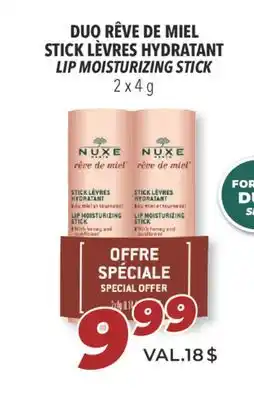 Familiprix Lip moisturizing stick offer
