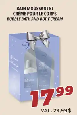 Familiprix Bubble bath and body cream offer