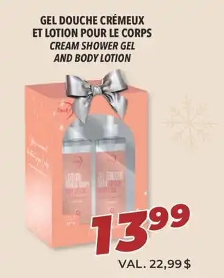 Familiprix Cream shower gel and body lotion offer